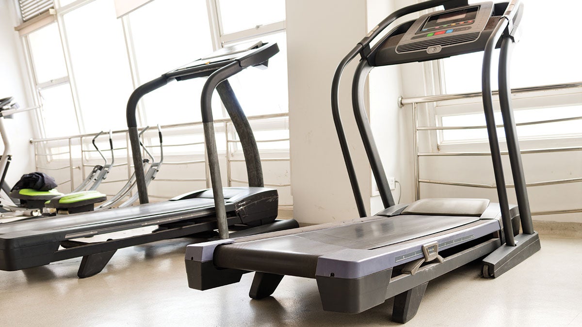 How to get rid of a treadmill old treadmills against a window